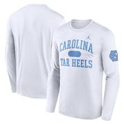 UNC Jordan Brand Legend 2 Hit Long Sleeve Tee J